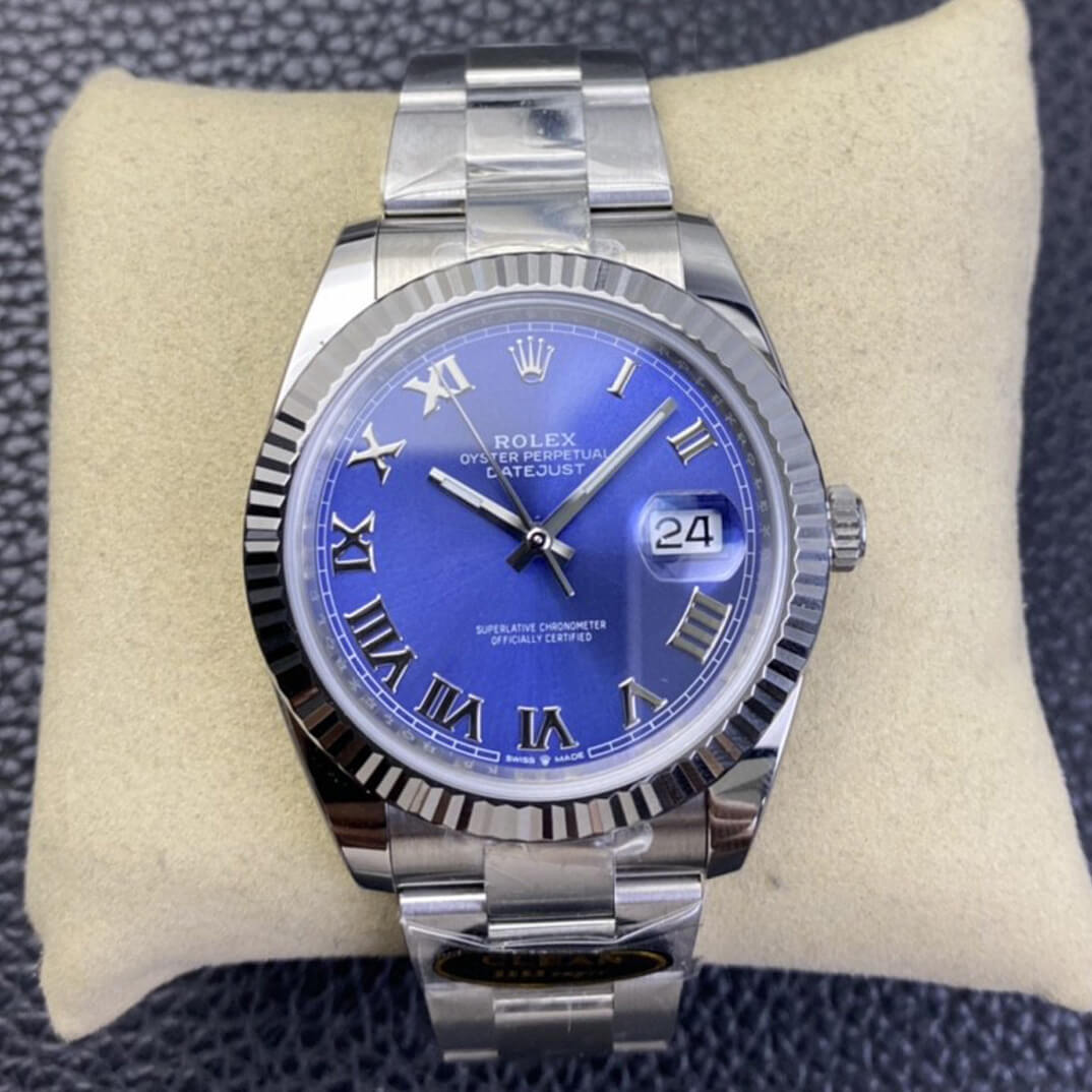 Replica R01ex Datejust M126334-0025 1:1 Best Edition Clean Factory Blue Dial
