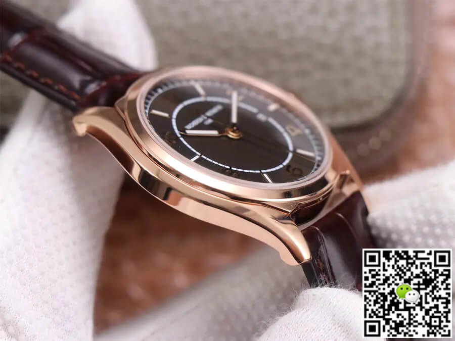 Replica Vacheron C0nstan1n Fiftysix 4600E/000R-B576 1:1 Best Edition ZF Factory Rose Gold