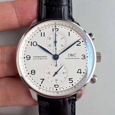IWC Replica Portuguese IW371602 YL Factory 1:1 Best Edition Swiss ETA69355 White Dial