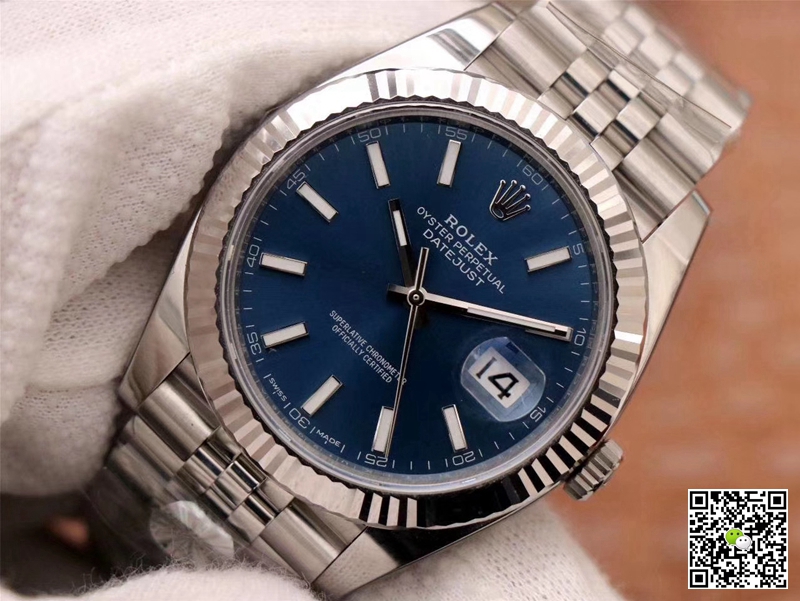 Replica R01ex Datejust 126334 1:1 Best Edition Blue Dial