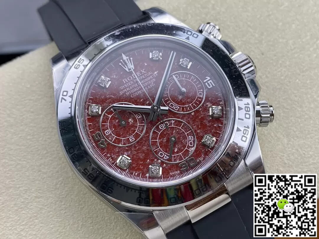 Replica R01ex Cosmograph Daytona 116589 1:1 Best Edition Clean Factory Rubber Strap