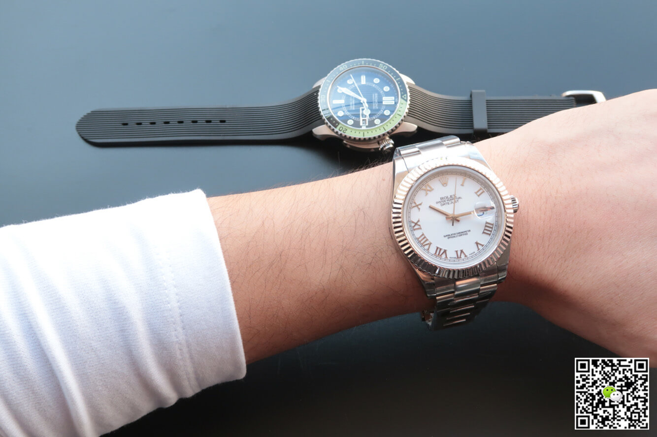 Replica R01ex Datejust M126334-0023 1:1 Best Edition EW Factory White Dial