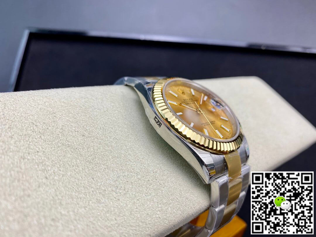Replica R01ex Datejust M126333-0009 1:1 Best Edition EW Factory Champagne Dial