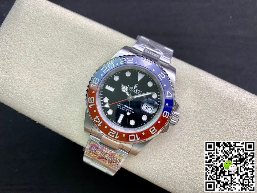 Replica R01ex GMT Master II M126710BLRO-0002 1:1 Best Edition Clean Factory Coke Circle