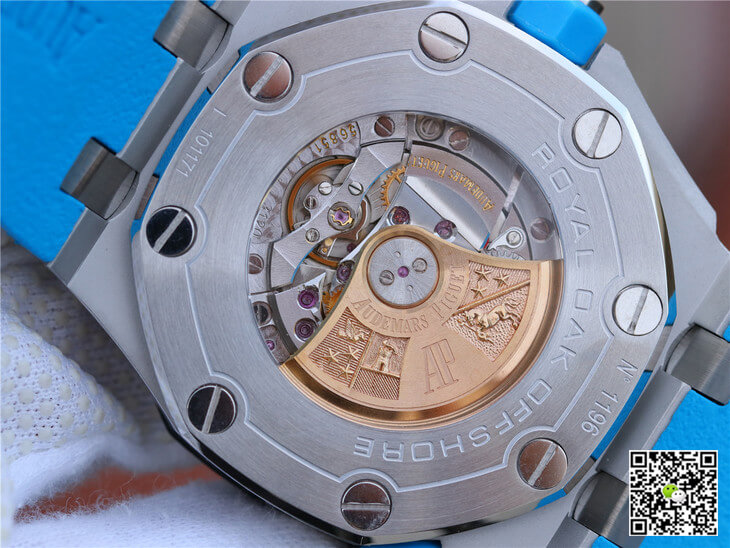 Replica Audemars P1g*et Royal Oak Offshore Diver 15710ST.OO.A032CA.01 1:1 Best Edition JF Factory Blue Dial