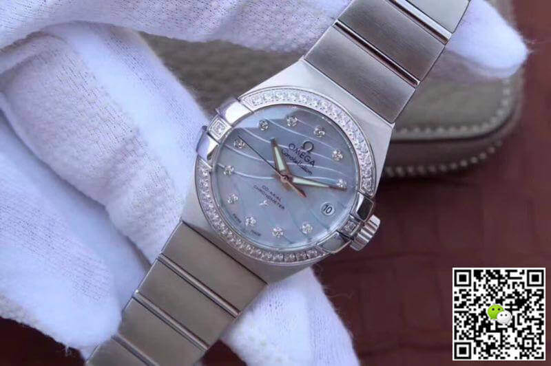 Replica 0me*ga Constellation Double Eagle Lady 27MM 3S Factory 1:1 Best Edition Swiss ETA8520