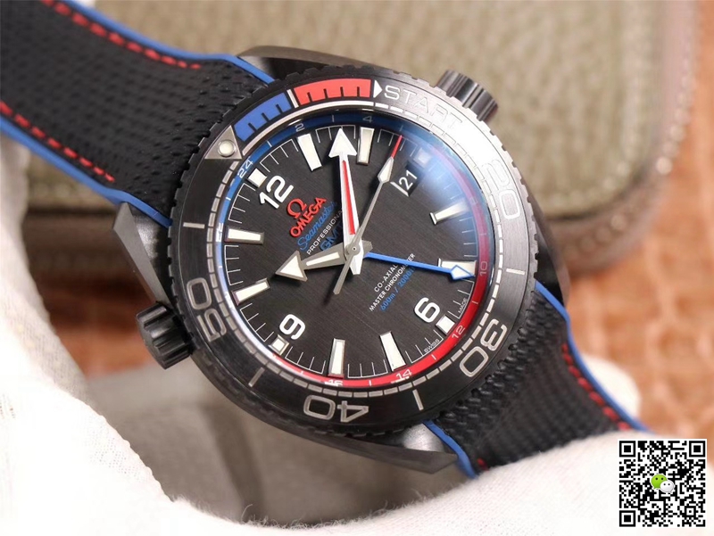 Replica 0me*ga Seamaster 215.92.46.22.01.004 1:1 Best Edition VS Factory Black Dial Swiss ETA8906