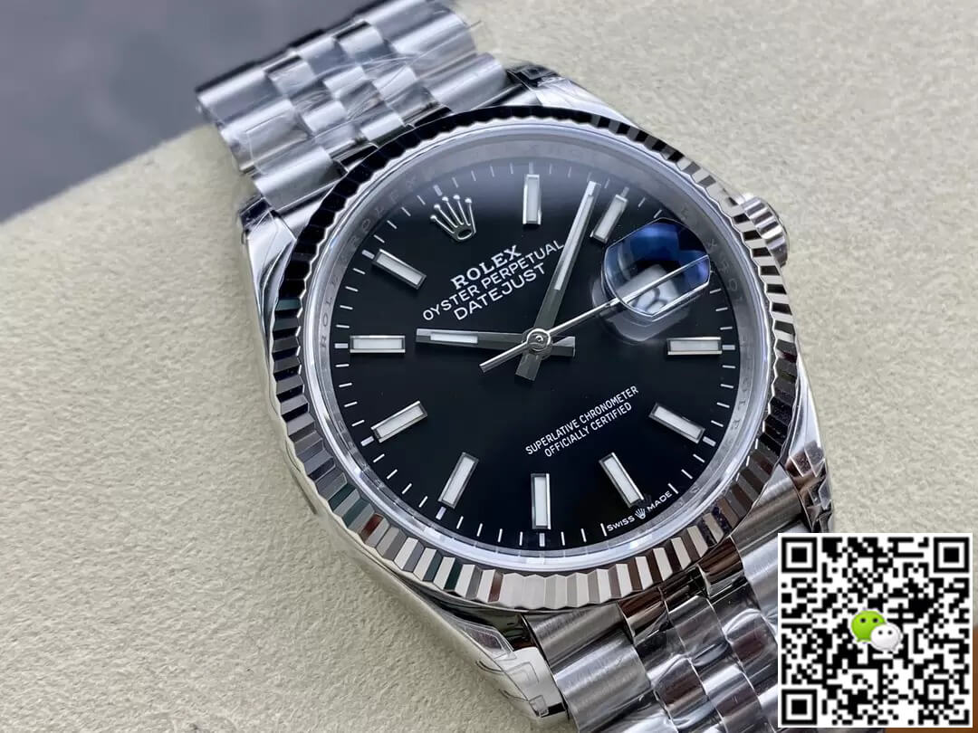 Replica R01ex Datejust M126234-0015 36MM 1:1 Best Edition VS Factory Black Dial