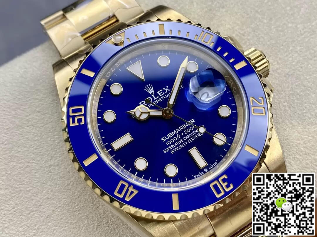 Replica R01ex Submariner M126618lb-0002 41MM 1:1 Best Edition Clean Factory Blue Bezel