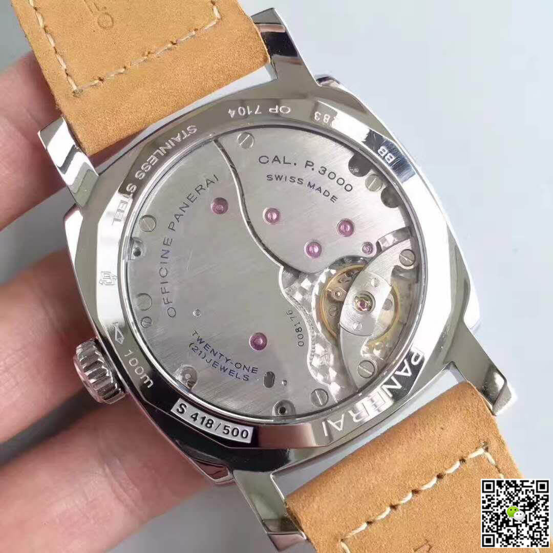 Pa*e*a1 Replica Radiomir 1940 PAM690 ZF Factory 1:1 Best Edition Swiss ETA P3000 S*perlumed Blue Dial