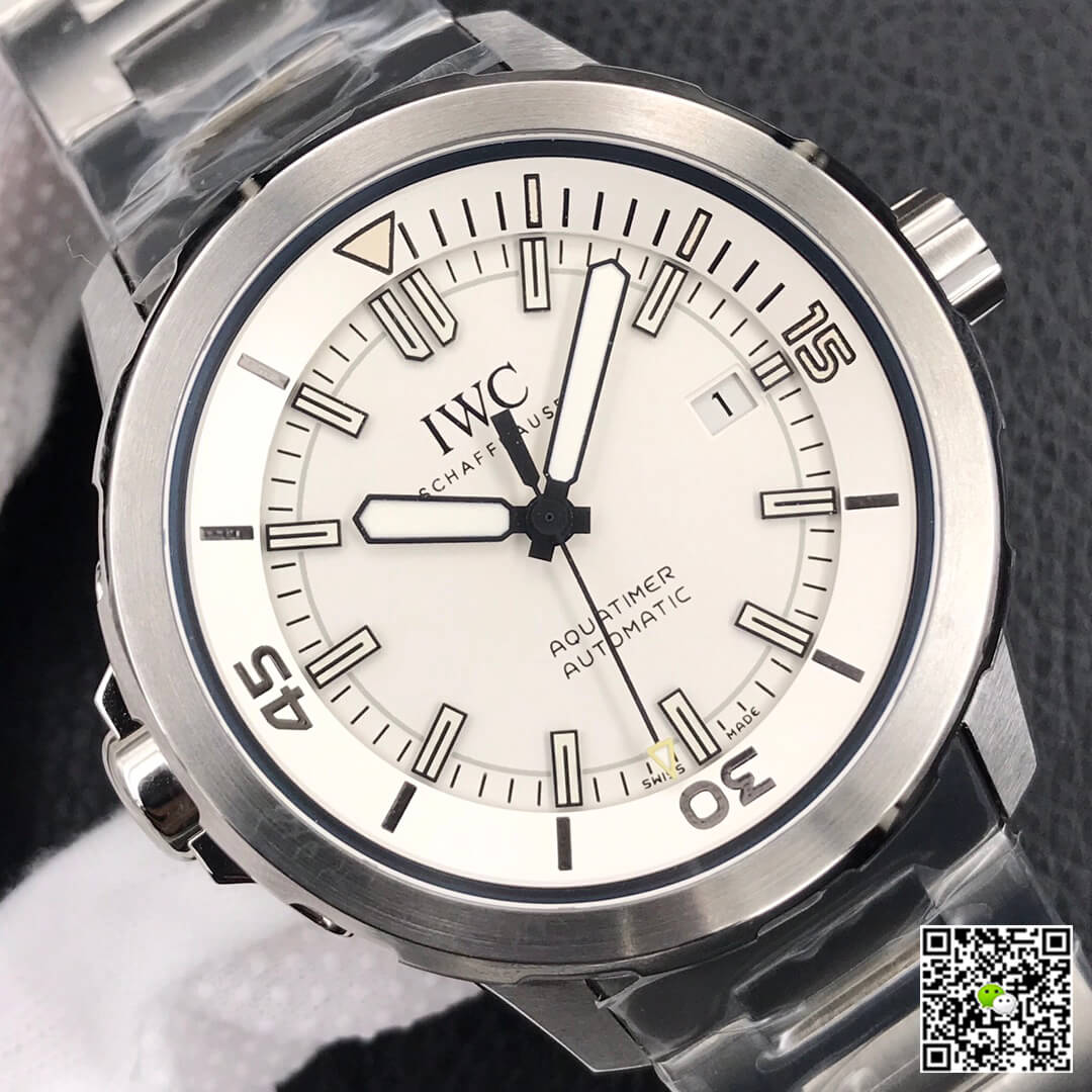 Replica IWC Aquatimer IW329004 1:1 Best Edition V6 Factory Silver White Dial