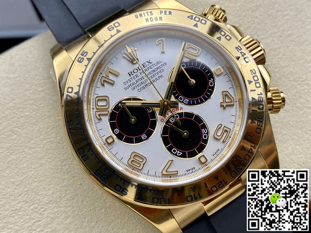 Replica R01ex Cosmograph Daytona 116528 1:1 Best Edition Clean Factory Rubber Strap