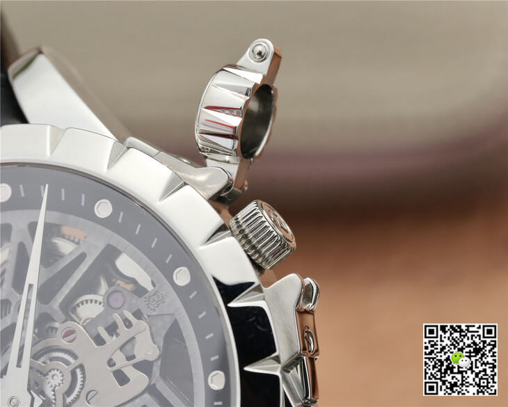 Replica Roger Dubuis Excalibur RDDBEX0260 1:1 Best Edition JB Factory Skeleton Tourbillon Dial