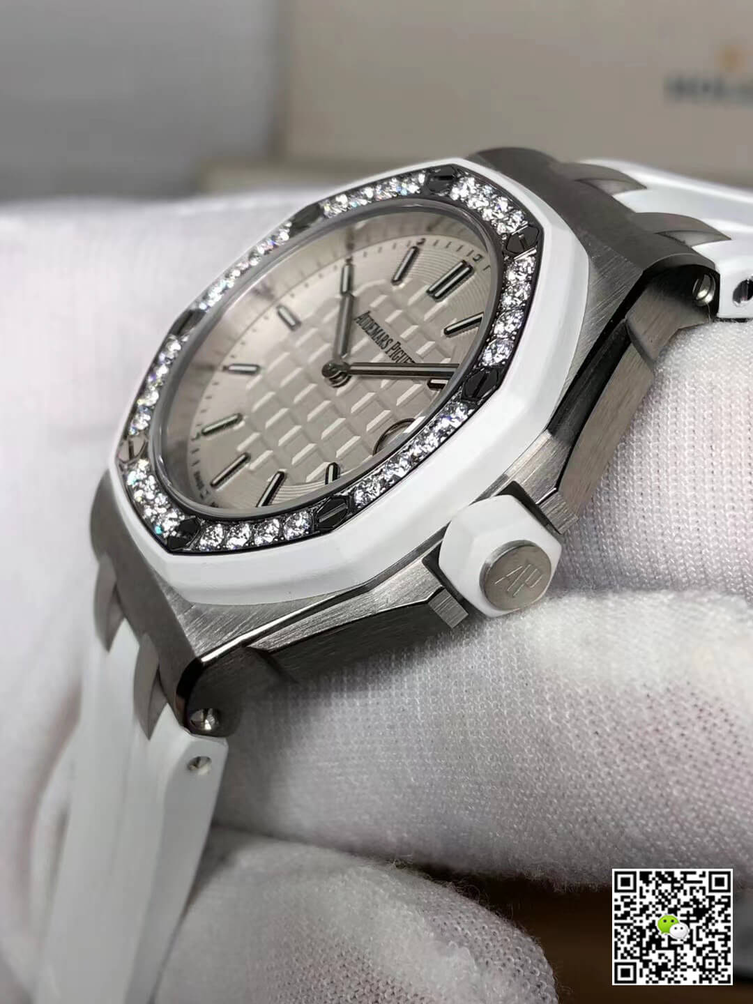 Replica Audemars P1g*et Royal Oak Offshore 67540SK.ZZ.A010CA.01 1:1 Best Edition White Dial