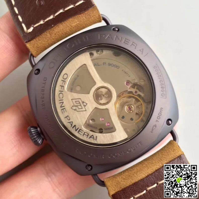 Pa*e*a1 Replica Radiomir PAM505 VS Factory 1:1 Best Edition Swiss ETA P9000 S*perlumed Gray Dial