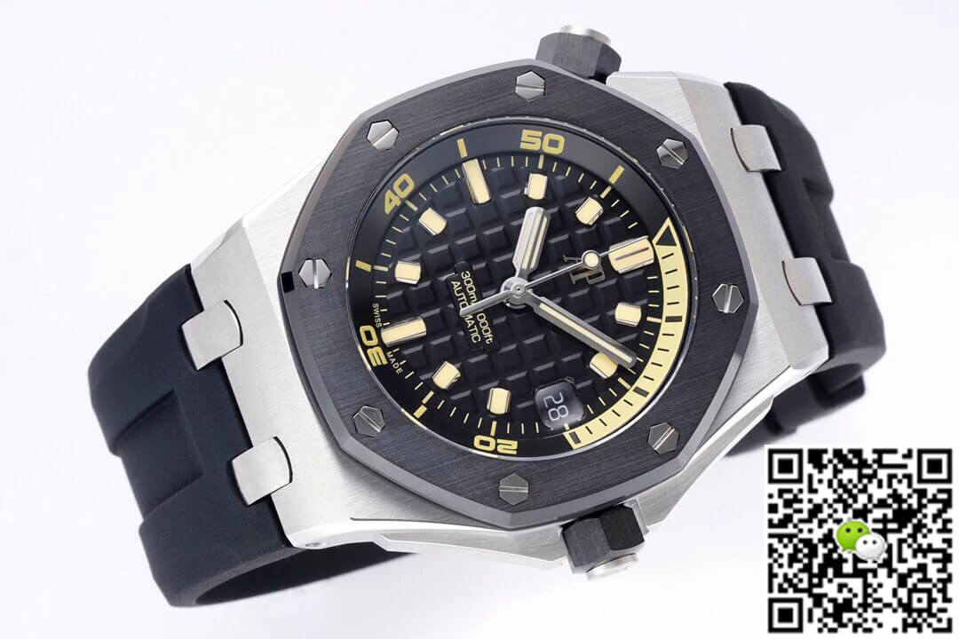 Replica Audemars P1g*et Royal Oak Offshore 15720CN.OO.A002CA.01 1:1 Best Edition ZF Factory Black Dial