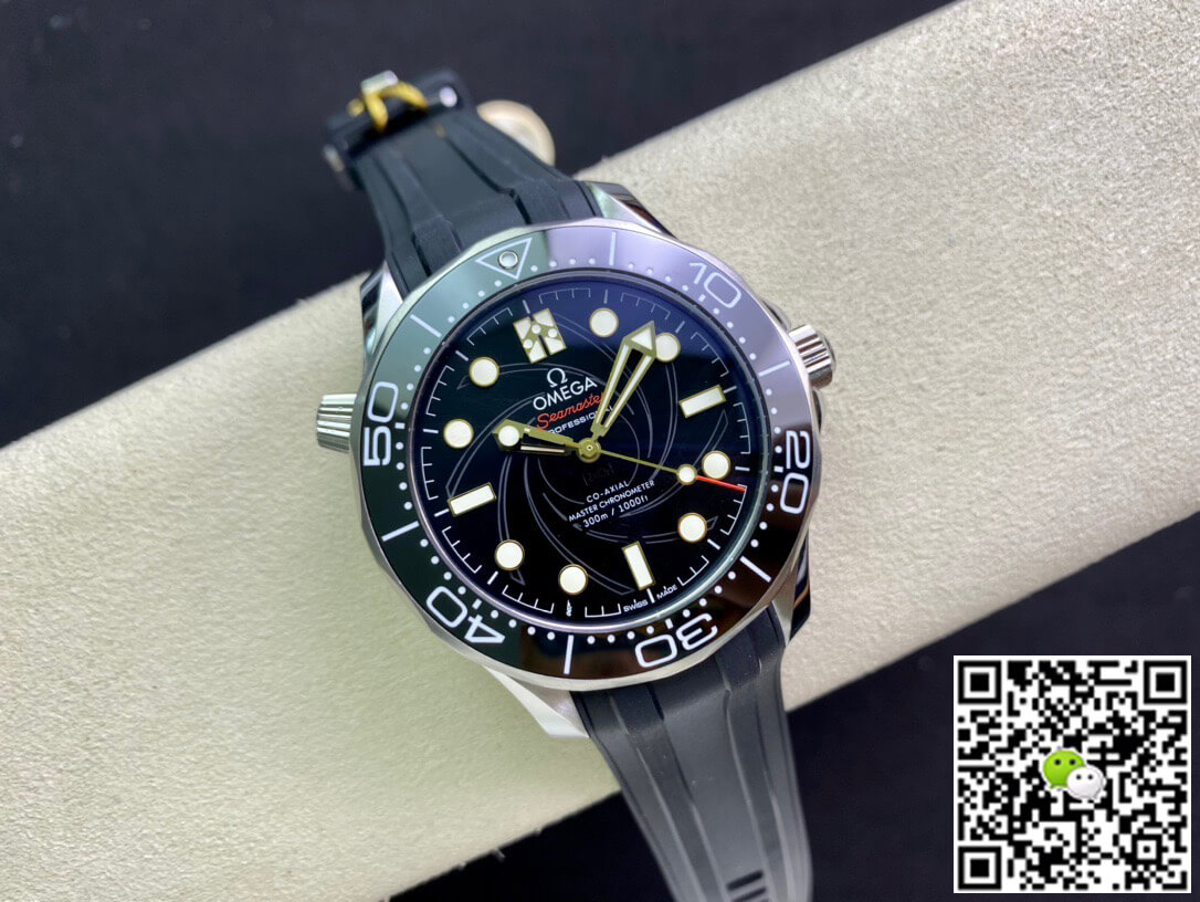 Replica 0me*ga Seamaster Diver 300M 210.22.42.20.01.004 1:1 Best Edition OR Factory Rubber Strap