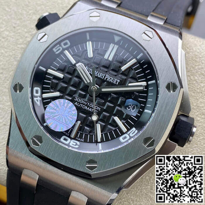 Replica Audemars P1g*et Royal Oak Offshore 15703 1:1 Best Edition JF Factory V10 Black Dial