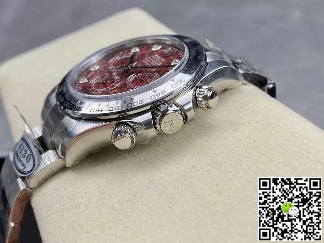 Replica R01ex Cosmograph Daytona 116589 1:1 Best Edition Clean Factory Pomegranate Dial