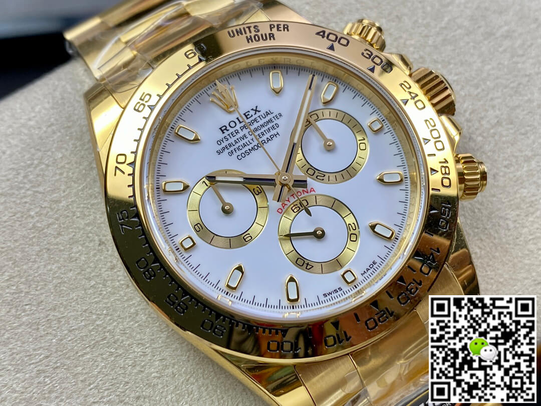 Replica R01ex Daytona M116508-0001 1:1 Best Edition BT Factory White Dial