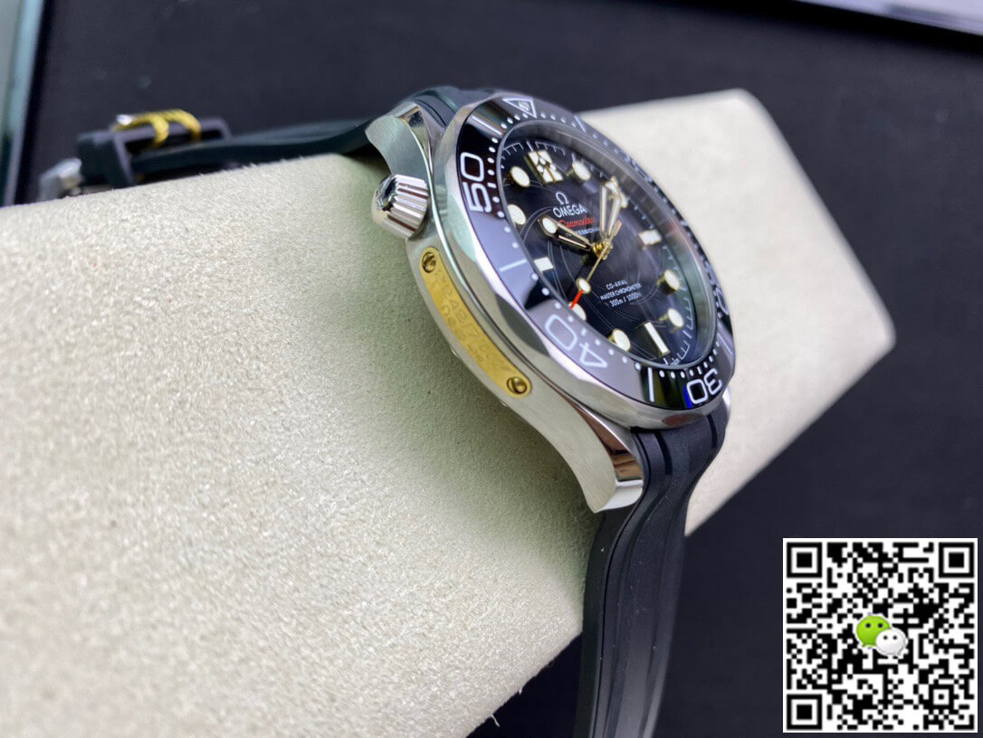 Replica 0me*ga Seamaster Diver 300M 210.22.42.20.01.004 1:1 Best Edition OR Factory Rubber Strap