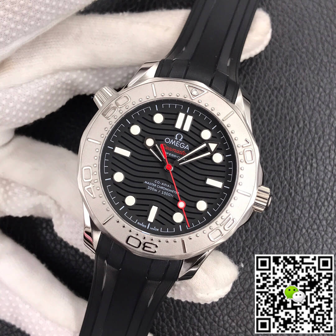 Replica 0me*ga Seamaster Diver 300M 210.32.42.20.01.002 1:1 Best Edition VS Factory Black Dial