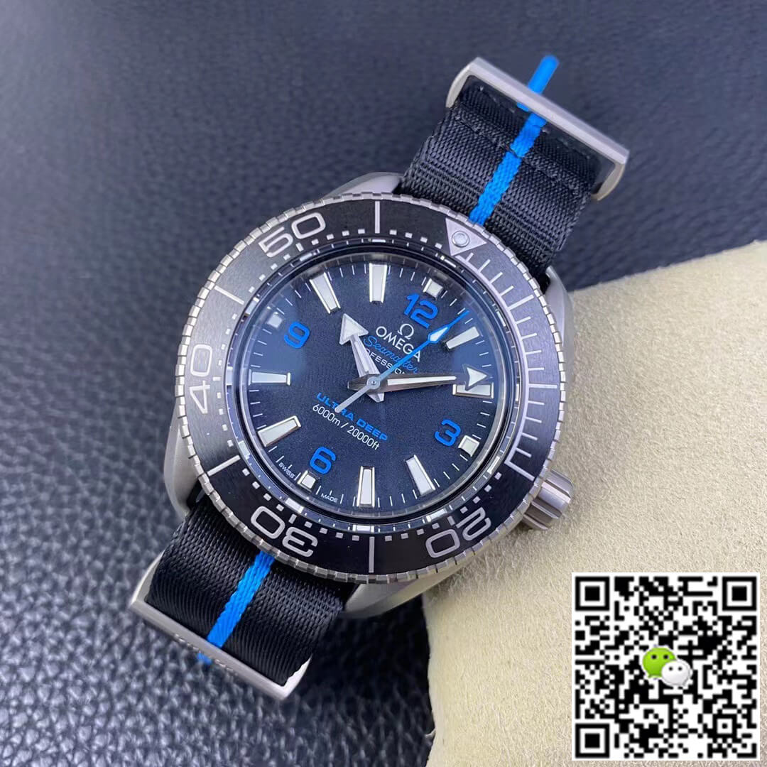 Replica 0me*ga Seamaster 215.92.46.21.01.001 1:1 Best Edition VS Factory Black Dial