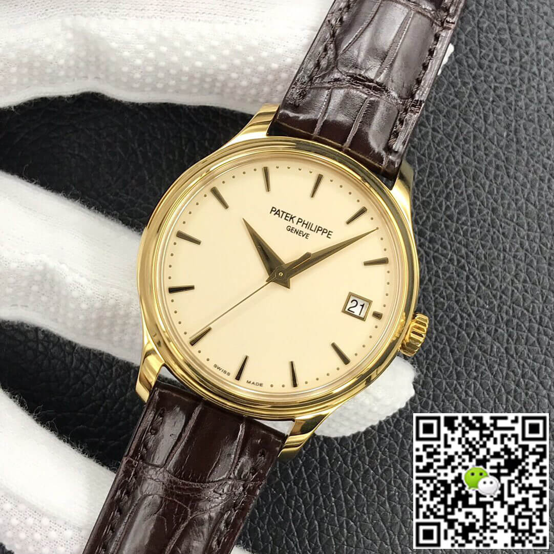 Replica Pat*k Phi1i*pe Calatrava 5227J-001 1:1 Best Edition 3K Factory Yellow Gold