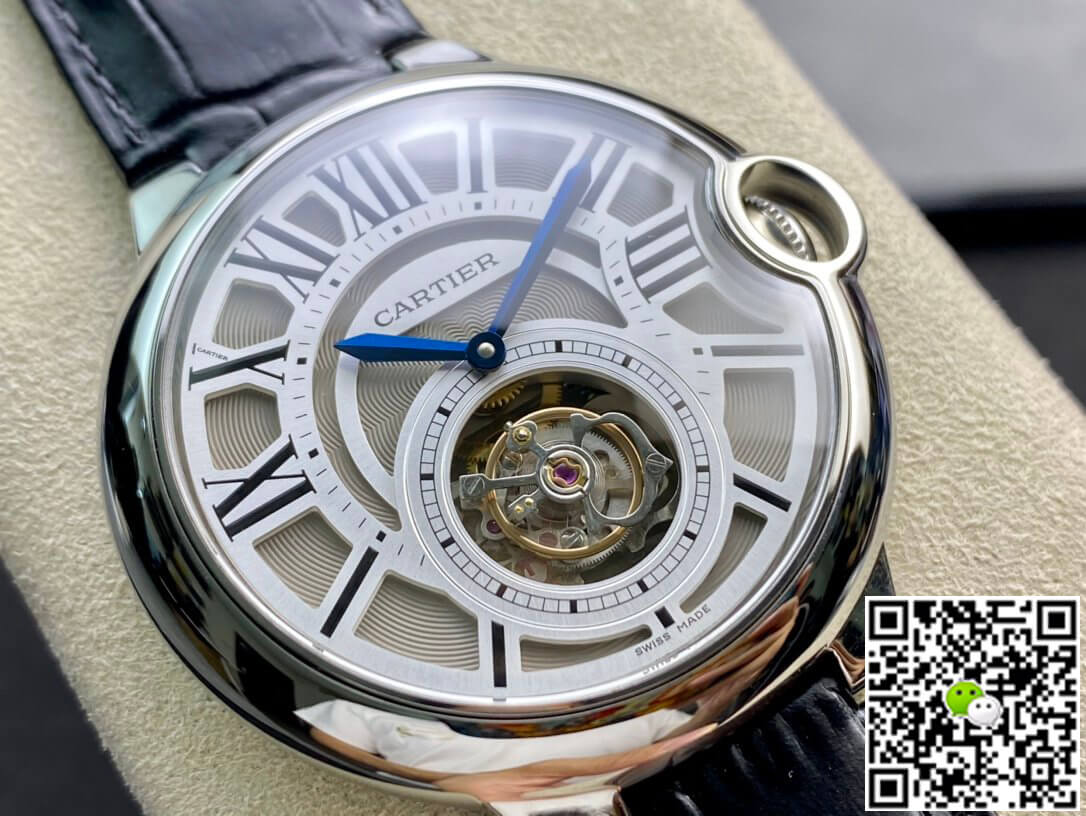 Replica Ballon Bleu De Ca*t1er W6920021 1:1 Best Edition BBR Factory Tourbillon Dial