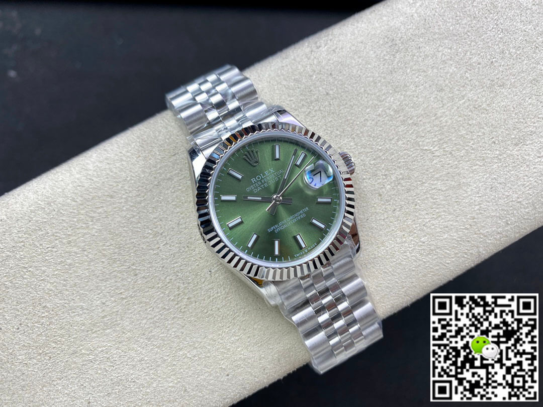 Replica R01ex Datejust M278274-0018 31MM 1:1 Best Edition EW Factory Green Dial