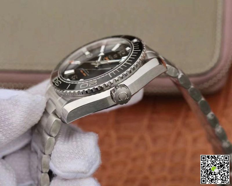 Replica 0me*ga Seamaster 215.30.44.21.01.001 1:1 Best Edition VS Factory Black Ceramic Dial Swiss 8900