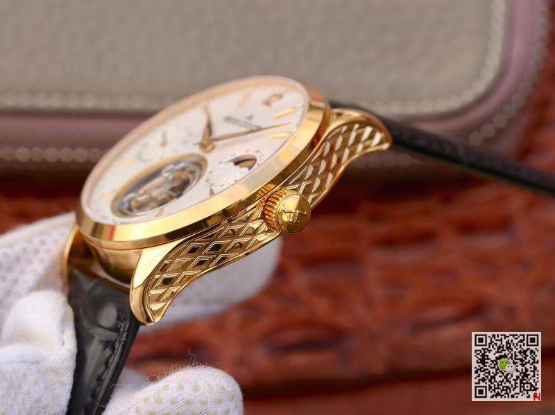 Replica Jaeger-LeCoultre Master Grande Tourbillon Mechanical Watches 1:1 Best Edition Swiss Tourbillon 18K gold White Dial