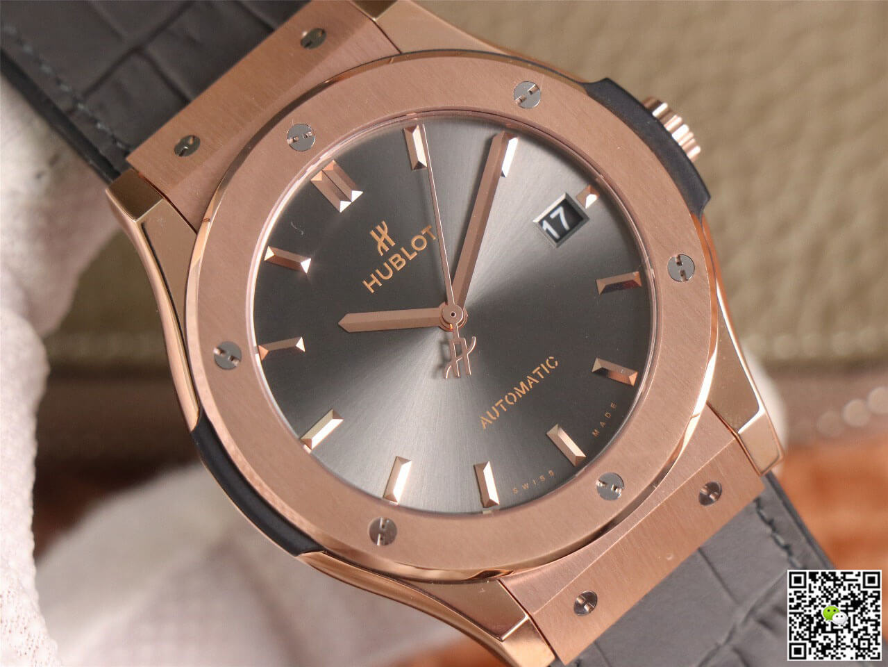 Replica Hublot Classic Fusion 511.OX.7081.LR 1:1 Best Edition WWF Factory Dark Gray Dial