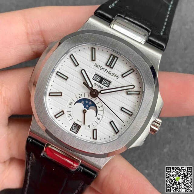 Replica Pat*k Phi1i*pe Nautilus 5726/1A-010 1:1 Best Edition GR Factory Leather Strap