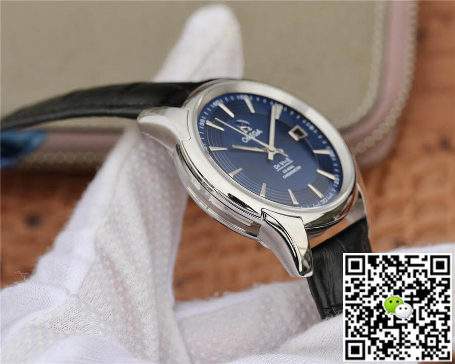 Replica 0me*ga De Ville 431.33.41.21.03.001 1:1 Best Edition VS Factory Dark Blue Dial
