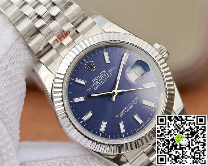 Replica R01ex Datejust M126234-0017 1:1 Best Edition GM Factory Blue Dial