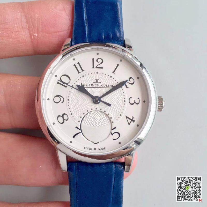 Replica Jaeger-LeCoultre Rendez-Vous 3448420 1:1 Best Edition Swiss ETA898A/1 blue strap