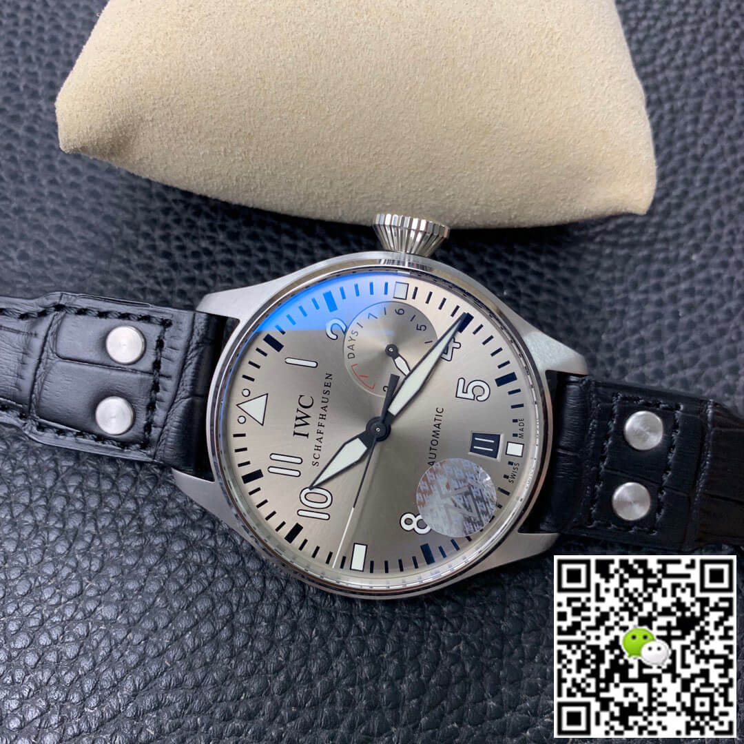 Replica IWC Big Pilot IW500906 1:1 Best Edition ZF Factory Rhodium Dial