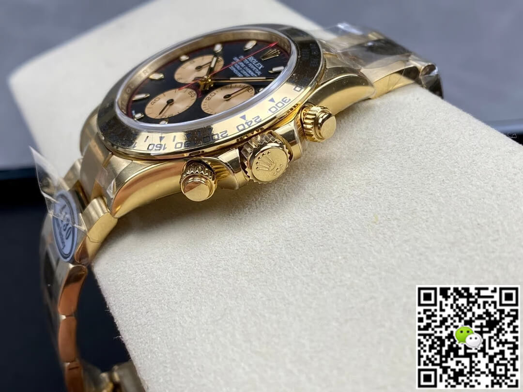 Replica R01ex Cosmograph Daytona M116508-0009 1:1 Best Edition Clean Factory Black Dial