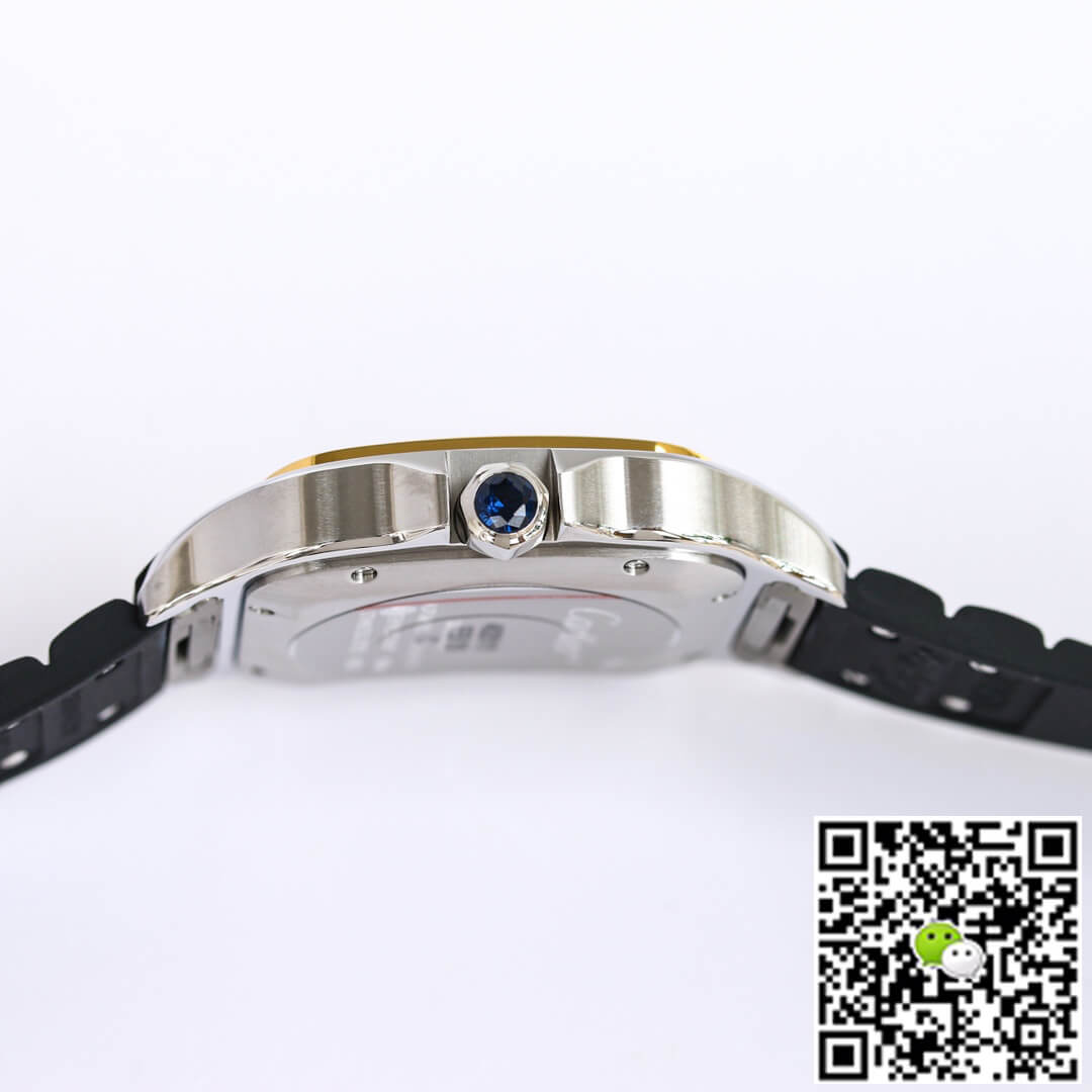 Replica Ca*t1er Santos W2SA0009 1:1 Best Edition GF Factory V2 White Dial