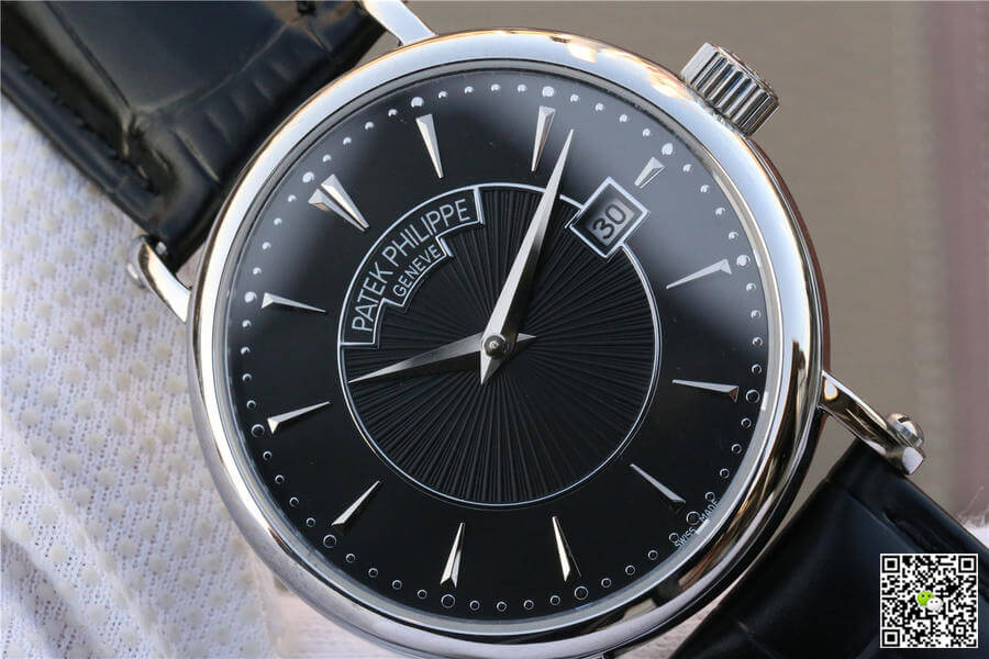 Replica Pat*k Phi1i*pe Calatrava 5153G-001 1:1 Best Edition ZF Factory Black Dial