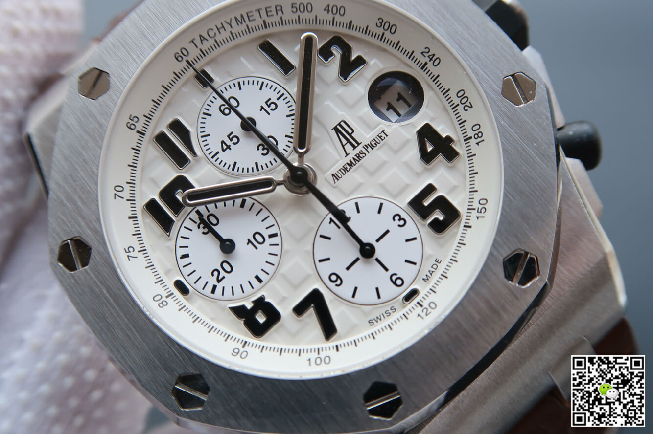 Replica Audemars P1g*et Royal Oak Offshore 26170ST.OO.D091CR.01 1:1 Best Edition JF Factory White Dial