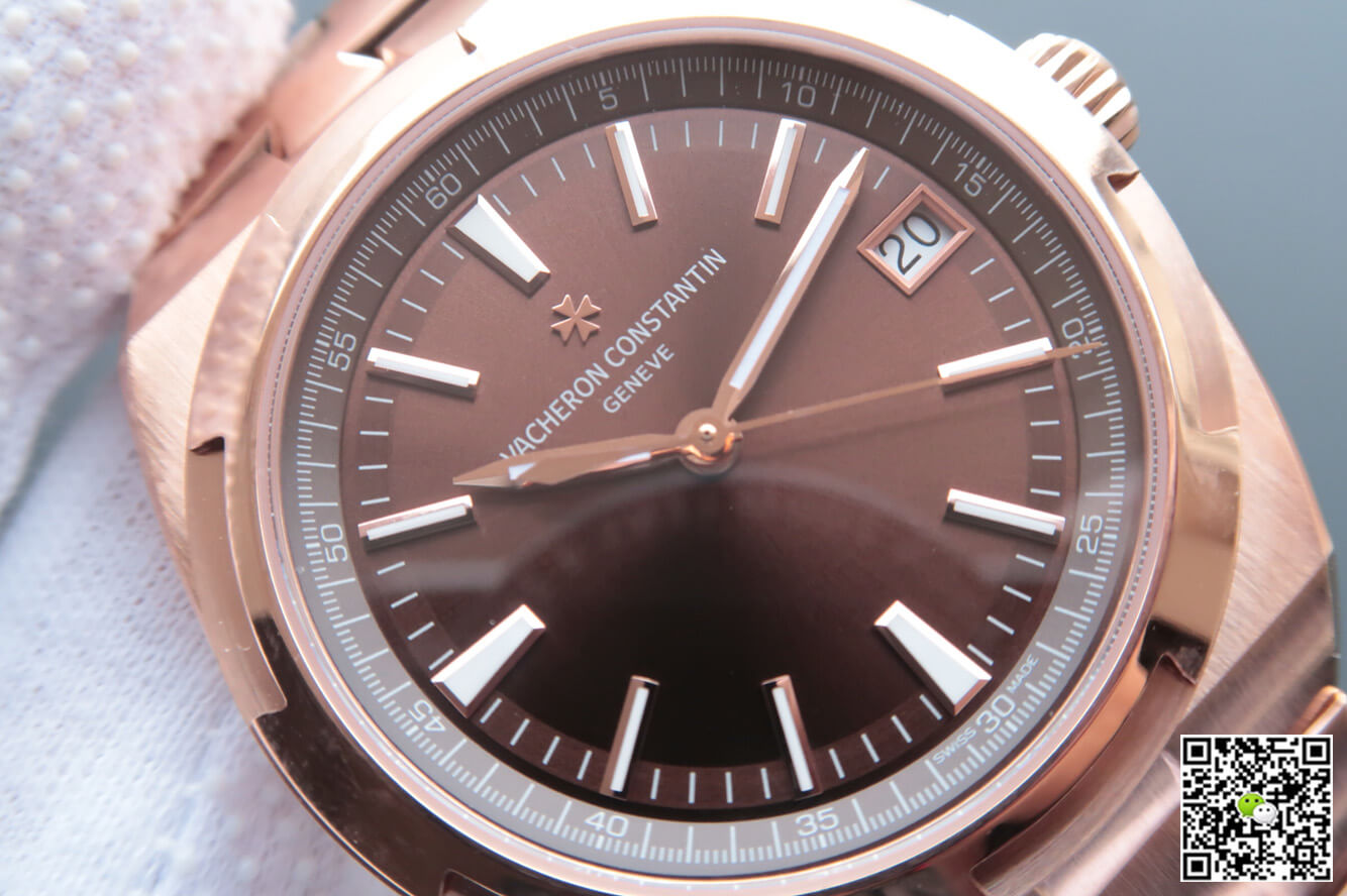 Replica Vacheron C0nstan1n Overseas 4500V 1:1 Best Edition 8F Factory Rose Gold