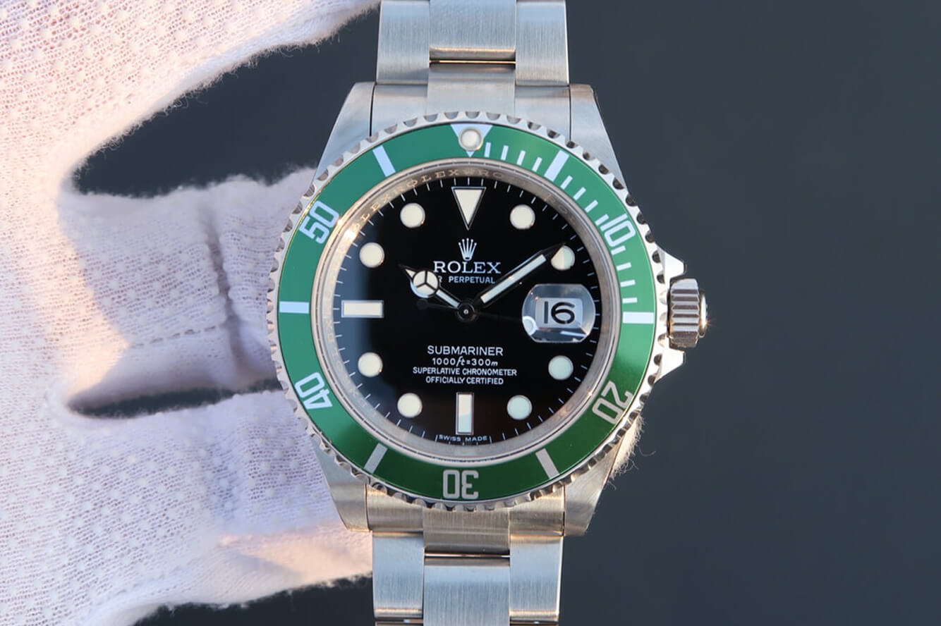 R01ex Submariner Replica 16610LV-93250 1:1 Best Edition Black Dial