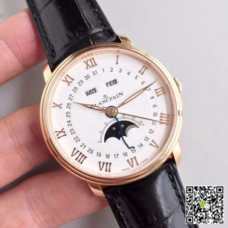 Replica Blancpain Villeret 6654-3642-55B OM Factory 1:1 Best Edition Swiss ETA6654