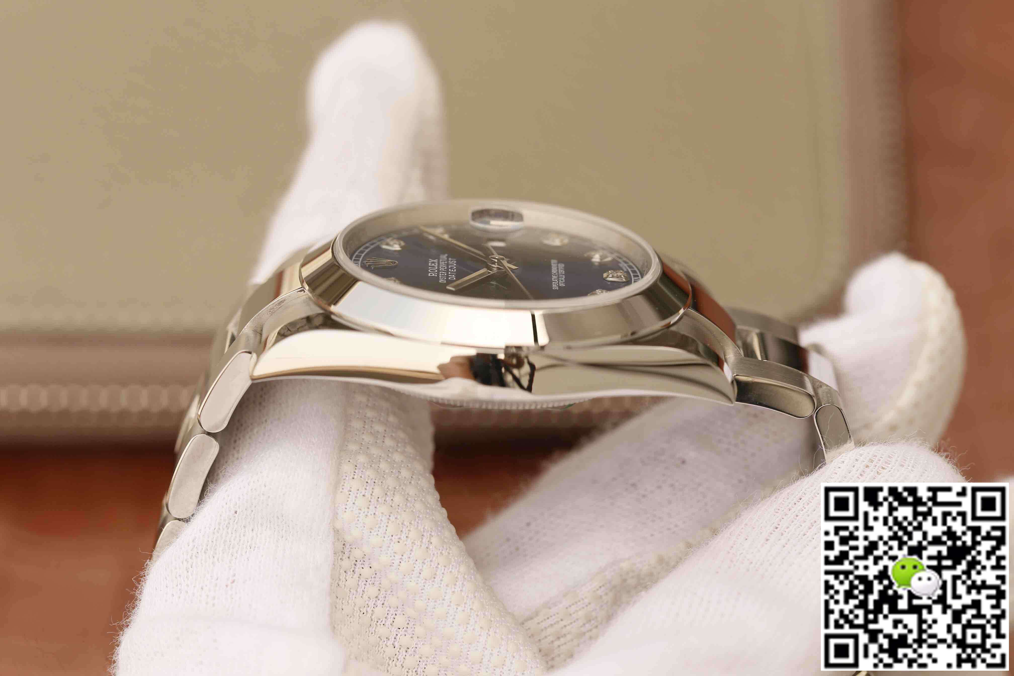 Replica R01ex Datejust M126300 1:1 Best Edition EW Factory Blue Dial