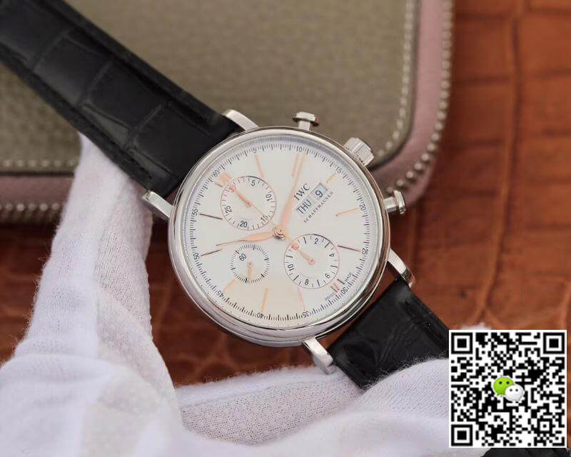 Replica IWC Portofino Chronograph 42mm Multi-function IW391022 ZF Factory 1:1 Best Edition Swiss ETA7750