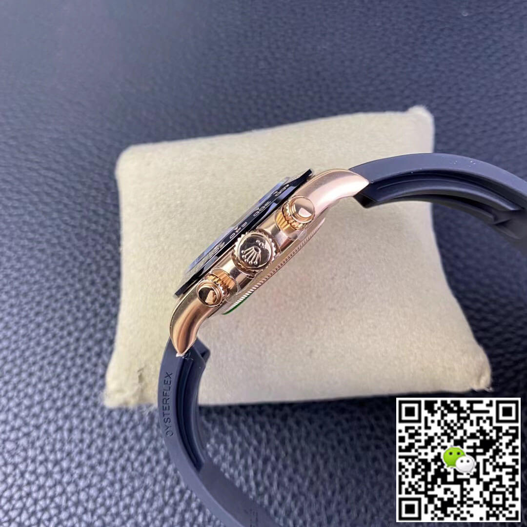 Replica R01ex Cosmograph Daytona M116515LN-0015 1:1 Best Edition Clean Factory V3 Rubber Strap