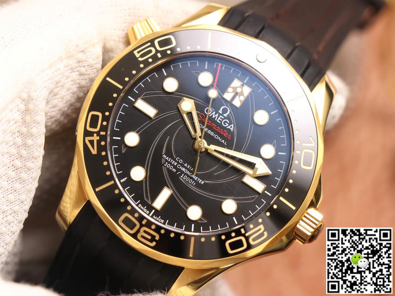 Replica 0me*ga Seamaster 210.62.42.20.01.001 1:1 Best Edition VS Factory Black Dial
