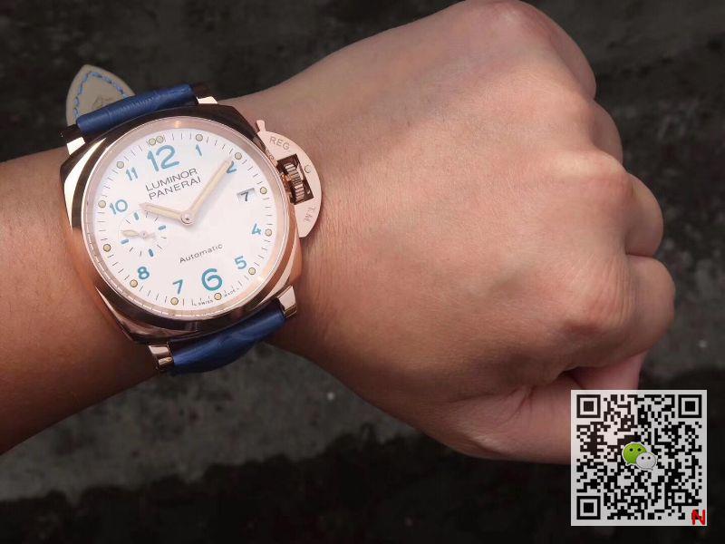 Replica Pa*e*a1 Luminor Due PAM00756 1:1 Best Edition VS Factory White Dial Swiss OP.XXXIV